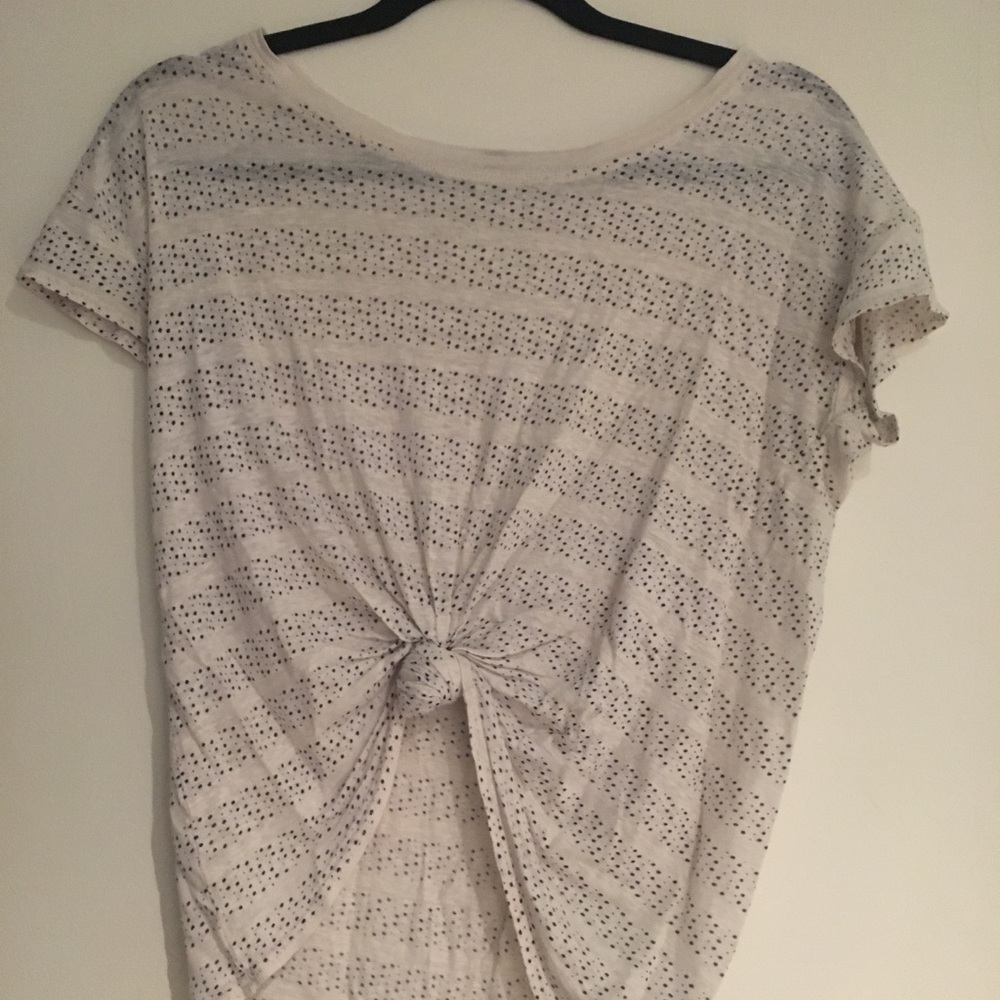 Madewell knotted t-shirt